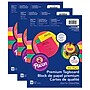 Pacon Premium Tagboard, 8.5" x 11", 5 Bright Assorted Colors, 50 Sheets/Pack, 3/Packs (PAC101160-3)~#|#~sp161459882_sc7