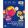 Pacon Premium Tagboard, 8.5" x 11", 5 Bright Assorted Colors, 50 Sheets/Pack, 3/Packs (PAC101160-3)~#|#~sp161459883_sc7