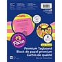 Pacon Premium Tagboard, 8.5" x 11", 5 Hyper Assorted Colors, 50 Sheets/Pack, 3/Packs (PAC101161-3)~#|#~sp161459885_sc7