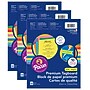 Pacon Premium Tagboard, 8.5" x 11", 10 Bright Assorted Colors, 50 Sheets/Pack, 3/Packs (PAC101164-3)~#|#~sp161459886_sc7