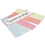 Pacon® Mini Sentence Strips, 5 Assorted Colors, 1-1/2" x 3/4" Ruled, 3" x 12", 100 Per Pack, 3 Packs (PAC73560-3)~#|#~sp161459960_sc7