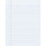 Pacon Wide Ruled Filler Paper, 8" x 10.5", 3-Hole Punched, 150 Sheets/Pack, 6 Packs/Bundle (PACMMK09250-6)~#|#~sp161459977_sc7