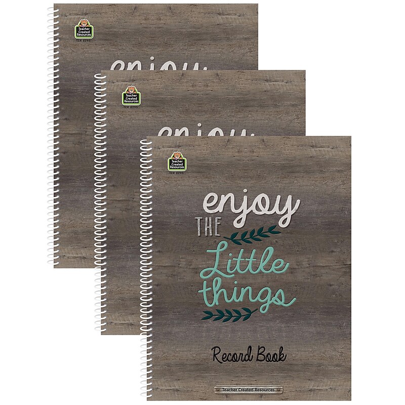 Teacher Created Resources® Home Sweet Classroom Record Book, Pack of 3 (TCR8295-3) image 1