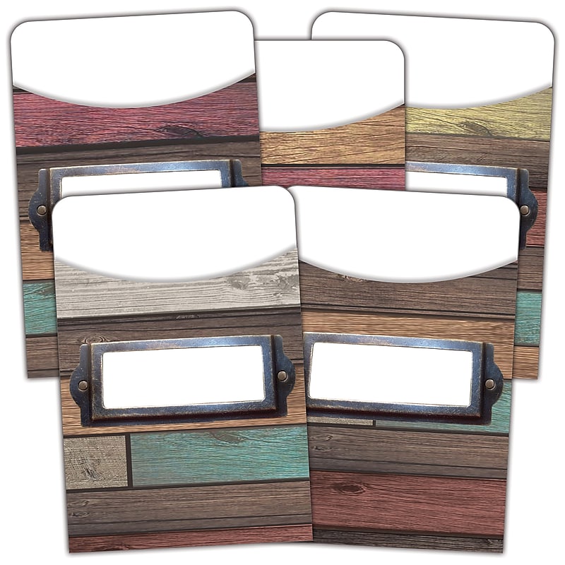 Teacher Created Resources Home Sweet Classroom Library Pockets, 35 Per Pack, 3 Packs (TCR8827-3) image 1