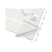 2023 AT-A-GLANCE My Week 6.75" x 3.75" Weekly & Monthly Planner Refill, White/Brown (471-285Y-23)