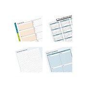 2023 AT-A-GLANCE My Week Zenscapes 8.5" x 5.5" Weekly & Monthly Planner Refill, White/Blue (281-285Y-23)