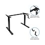 Mount-It! 55"W Manual Adjustable Standing Desk, Brown/Black (MI-18071)~#|#~sp161464415_sc7