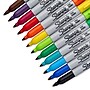 Sharpie Permanent Marker, Fine Tip, Assorted, 12/Pack (30075/30072)~#|#~sp161466724_sc7
