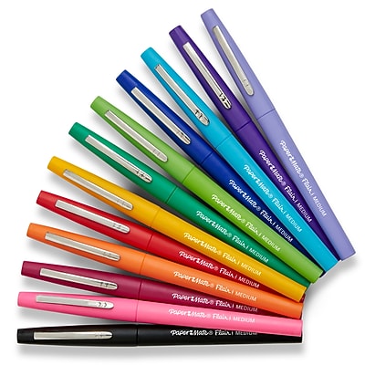 Paper Mate Flair Filzstifte – 4er Pack Medium Spitze In Rot