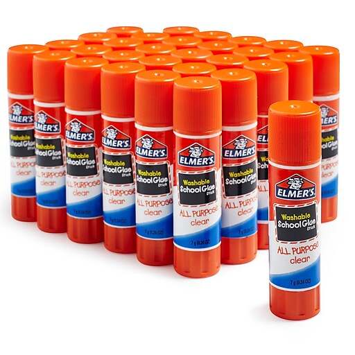 Staples Jumbo Washable Glue Sticks, 1.4 oz., 6/Pack (ST19959/19959)