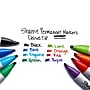 Sharpie Tank Permanent Marker, Chisel Tip, Black, 4/Pack (38264PP)~#|#~sp161466879_sc7