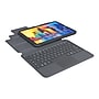 ZAGG Pro Keys Polycarbonate Keyboard Case & Folio for 10.2" iPad, Gray (103407640)~#|#~sp161539811_sc7