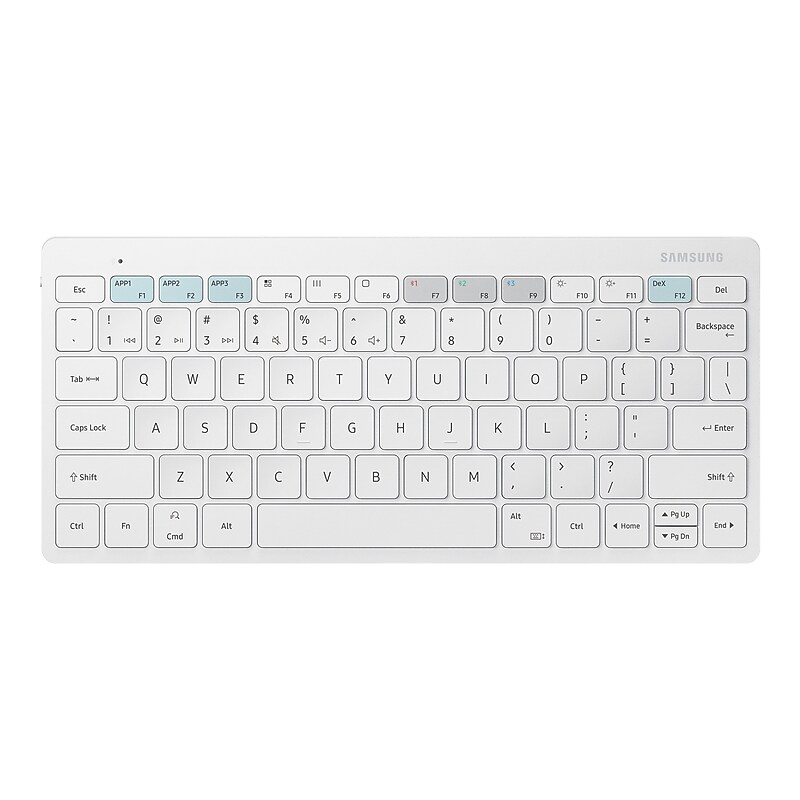 Samsung Smart Keyboard Trio 500 Wireless, White (EJ-B3400UWEGUS) image 1