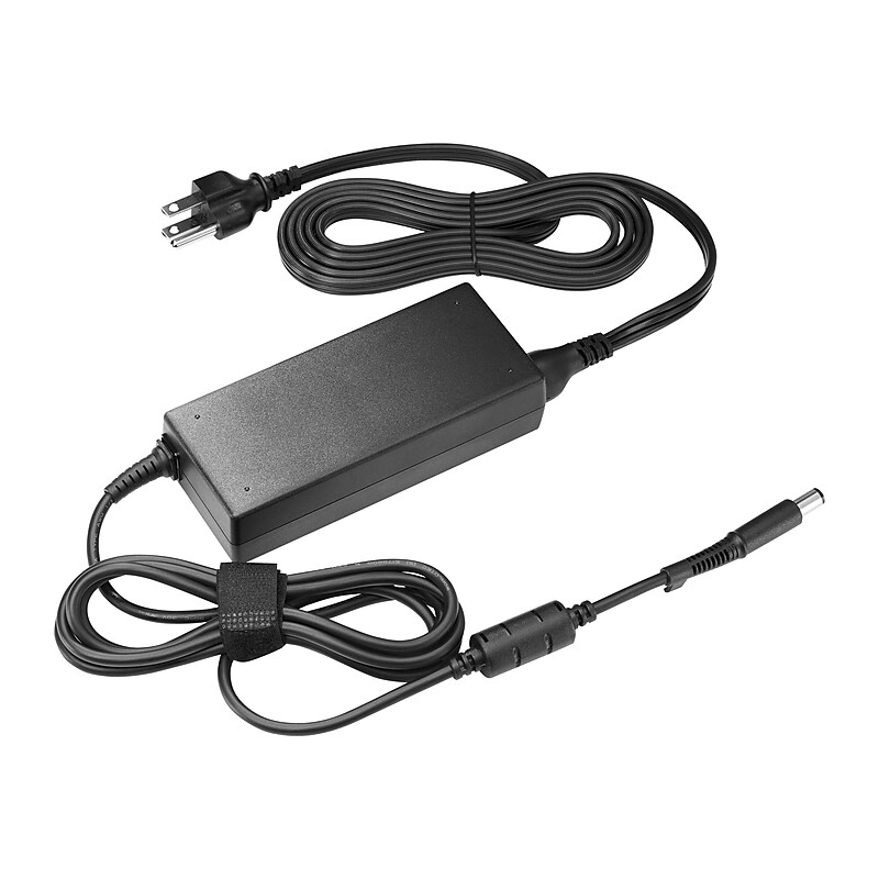 HP 90W Power Adapter, Black (L4R65AA#ABA) image 1