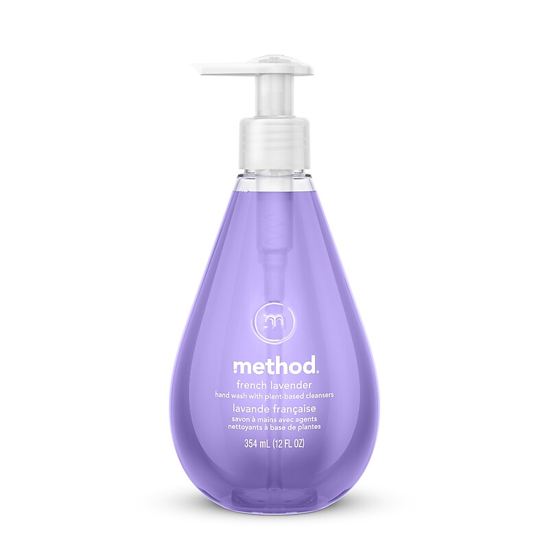 Method Liquid Hand Soap, French Lavender Scent, 12 oz. (00031) image 1