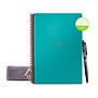 Rocketbook Core Professional Notebook, 6" x 8.8", College Ruled, 18 Sheets, Teal (EVR2-E-RCCCEFR)~#|#~sp161613165_sc7
