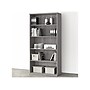Bush Business Furniture Studio A 73"H 5-Shelf Bookcase with Adjustable Shelves, Platinum Gray Laminated Wood (SDB7236PG-Z)~#|#~sp161613378_sc7