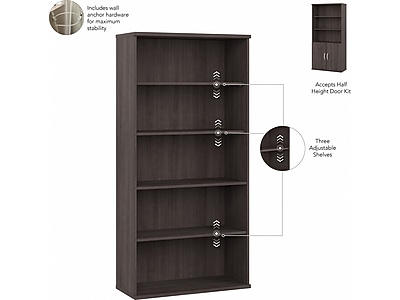 Bush Business Furniture Studio A 5-Shelf Bookcase