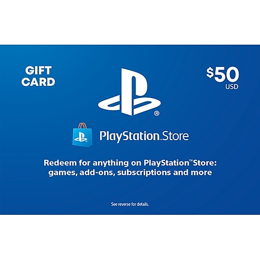 Sony PlayStation $50 (Email Delivery) Staples