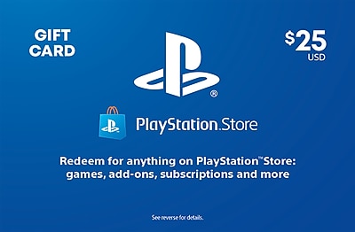 Sony PlayStation $25 Gift Card – Activate and add value after