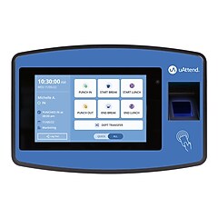 Pyramid TimeTrax EZ Swipe Terminal Time Clock System, Black