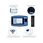 uAttend Biometric Fingerprint Time Clock System, Blue/Black (NX2500)~#|#~sp161757172_sc7