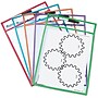 Learning Resources Write and Wipe Pockets Childhood Education Materials, Assorted Colors, 5 Pack  (LER0477)~#|#~sp161761148_sc7