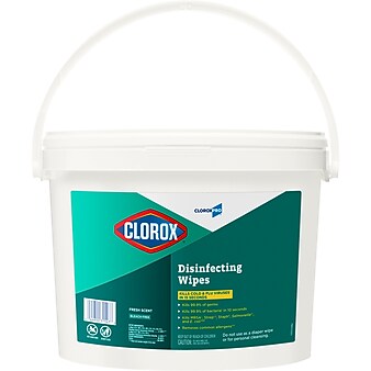 Clorox Commercial Solutions Disinfecting Wipes Refill, Fresh Scent Scent, 700 Wipes/Container (31547)
