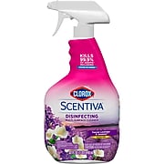 Clorox® Scentiva® Multi Surface Cleaner, Spray Bottle, Bleach Free, Tuscan Lavender & Jasmine, 32 Ounces (31387)