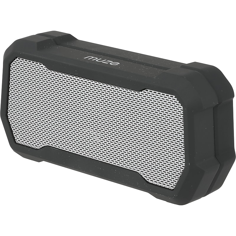 Vivitar Adventurer Wireless Bluetooth Speaker, Water Resistant, Black/Gray (V60043BTBLKT356) image 1