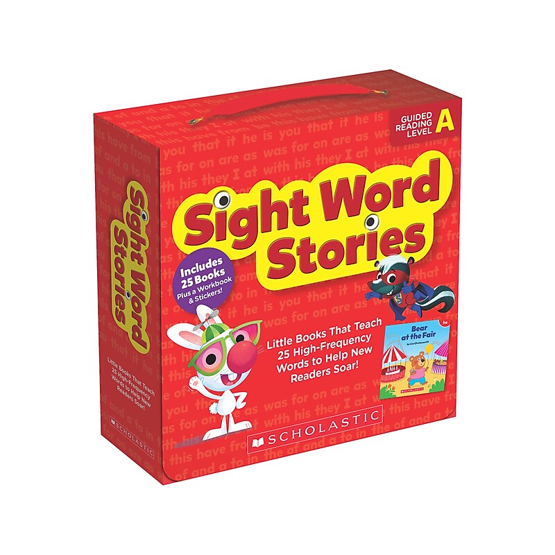 Sight Word Stories: Level A Parent Pack Boxed Set, 25 Books per Box image 1