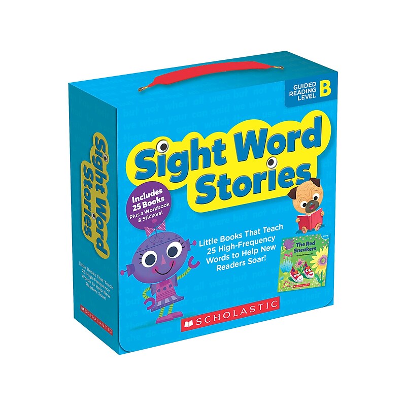 Sight Word Stories: Level B Parent Pack Boxed Set, 25 Books per Box image 1