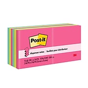 Post-it® Pop-up Notes, 3" x 3", Poptimistic Collection, 90 Sheets/Pad, 12 Pads/Pack (R330-12AN)