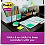 Post-it Recycled Super Sticky Notes, 3" x 3", Oasis Collection, 90 Sheet/Pad, 12 Pads/Pack (65412SST)~#|#~sp161998289_sc7