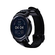 Motorola Moto Watch 100 Bluetooth Smart Watch, Phantom Black, 1.3" (MOSWZ100-PB)