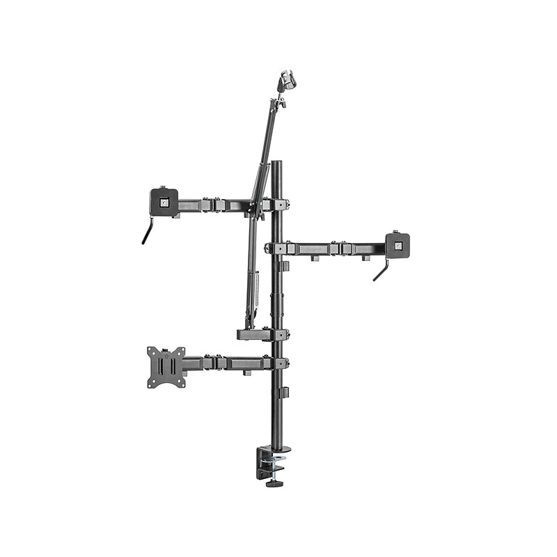 Mount-It! All-in-One Adjustable Studio Camera Setup Single Mount, Up to 32", Black (MI-481) image 1
