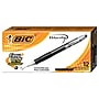 BIC Velocity Retractable Ballpoint Pens, Medium Point, Black Ink, Dozen (16264/VLG11)~#|#~sp162497359_sc7