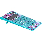 Vera Bradley Gaby Floral 12-digit Basic Calculator, Blue/Pink (225885)