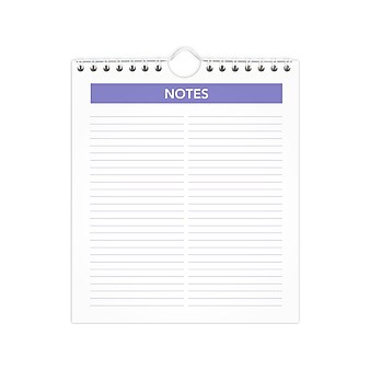 2023 AT-A-GLANCE Mini 6.5" x 7.5" Monthly Wall Calendar, Purple/Red (PM5-28-23)