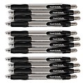 Paper Mate Profile Retractable Ballpoint Pen, Bold Point, Black Ink, Dozen (89465)