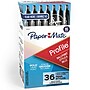 Paper Mate Profile Retractable Ballpoint Pen, Bold Point, Black Ink, 36/Pack (1231064)~#|#~sp162554071_sc7