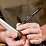 Paper Mate Ballpoint Pen, Profile Retractable Pen, Medium Point, Blue Ink, 4/Pack (2113555)~#|#~sp162555178_sc7