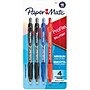 Paper Mate Profile Retractable Ballpoint Pen, Medium Point, 1.0mm, Assorted Ink, 4/Pack (2113557)~#|#~sp162557130_sc7