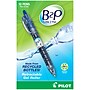 Pilot B2P Bottle 2 Pen Retractable Gel Pens, Fine Point, Blue Ink, Dozen (31601)~#|#~sp162570271_sc7