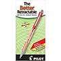 Pilot Better Retractable Ballpoint Pens, Medium Point, Red Ink, Dozen (30007)~#|#~sp162574618_sc7