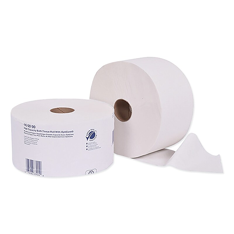 Tork® Universal High Capacity Bath Tissue w/OptiCore, Septic Safe, 2-Ply, White, 2000 Sheets/Roll, 12 Rolls/Carton image 1