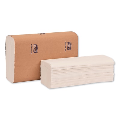 Tork® Advanced Multifold Hand Towel, 9 x 9.5, White, 250/Pack, 16 Packs/Carton