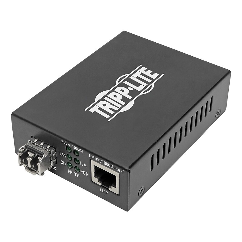 Tripp Lite N785-P01-LC-MM1 Gigabit Multimode Fiber to Ethernet Media Converter image 1