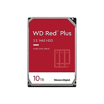 Western Digital Red Plus WD101EFBX 10TB SATA Internal Hard Drive