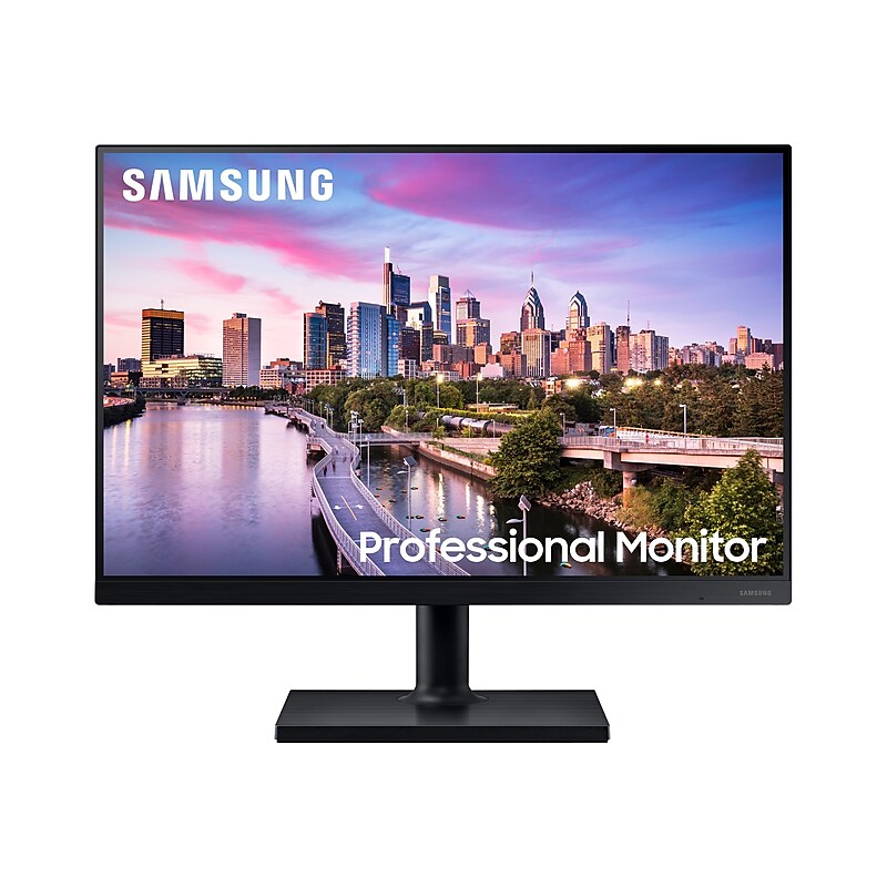 Samsung 24" LED Monitor, Black (F24T454GYN) image 1